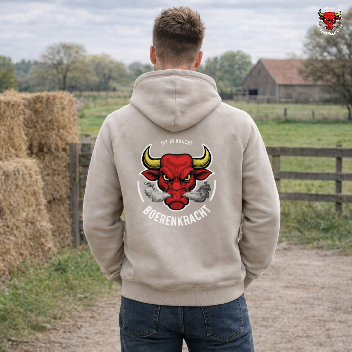 Hoodie met Capuchon - Beige Edition