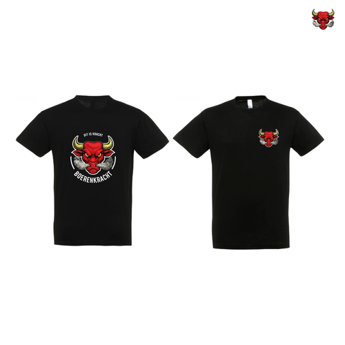 T-shirt met korte mauwen - Zwart