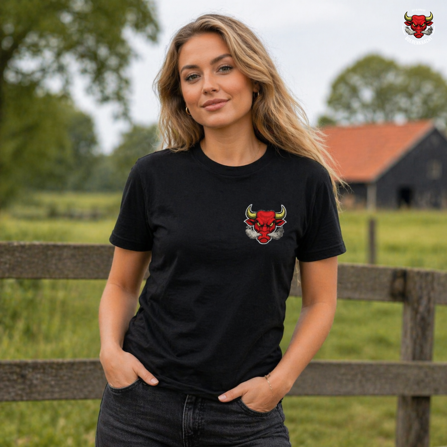 T-shirt met korte mauwen - Zwart