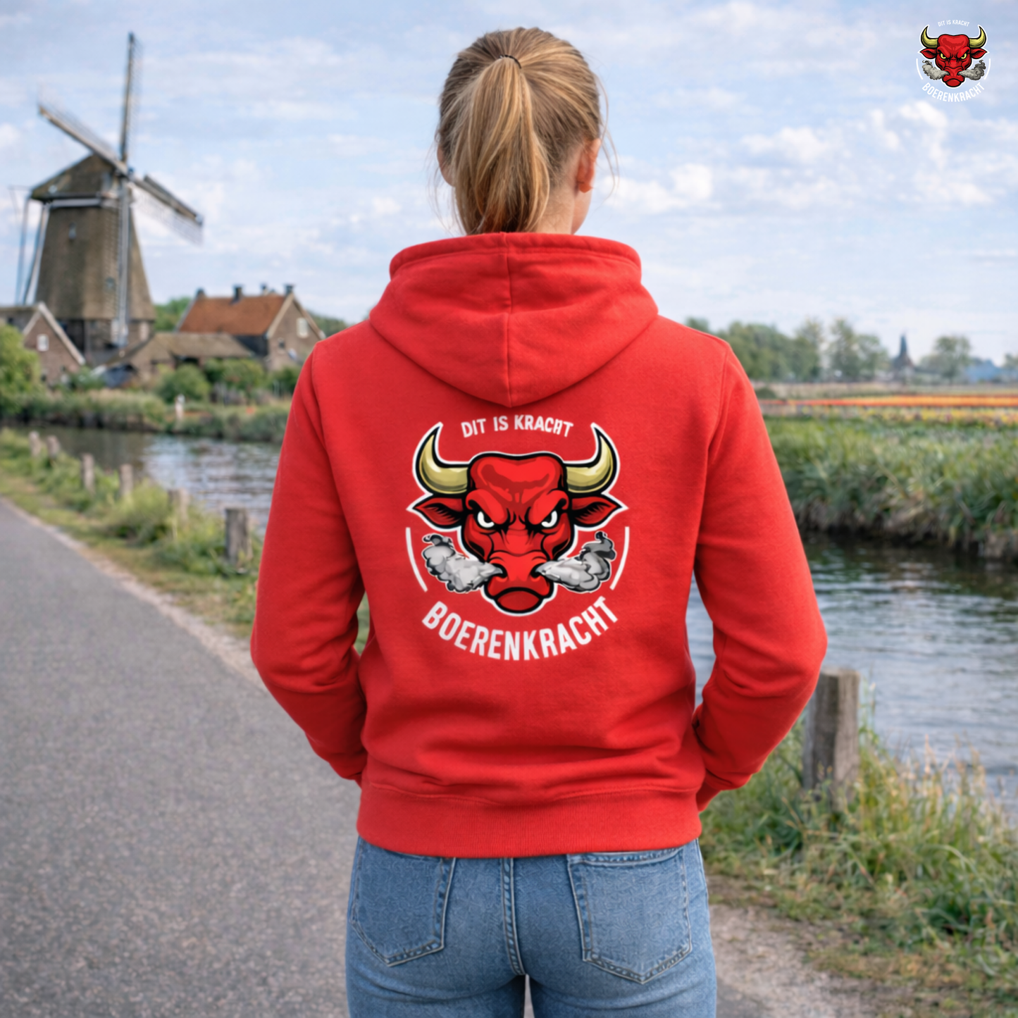 Hoodie met Capuchon - Red Edition