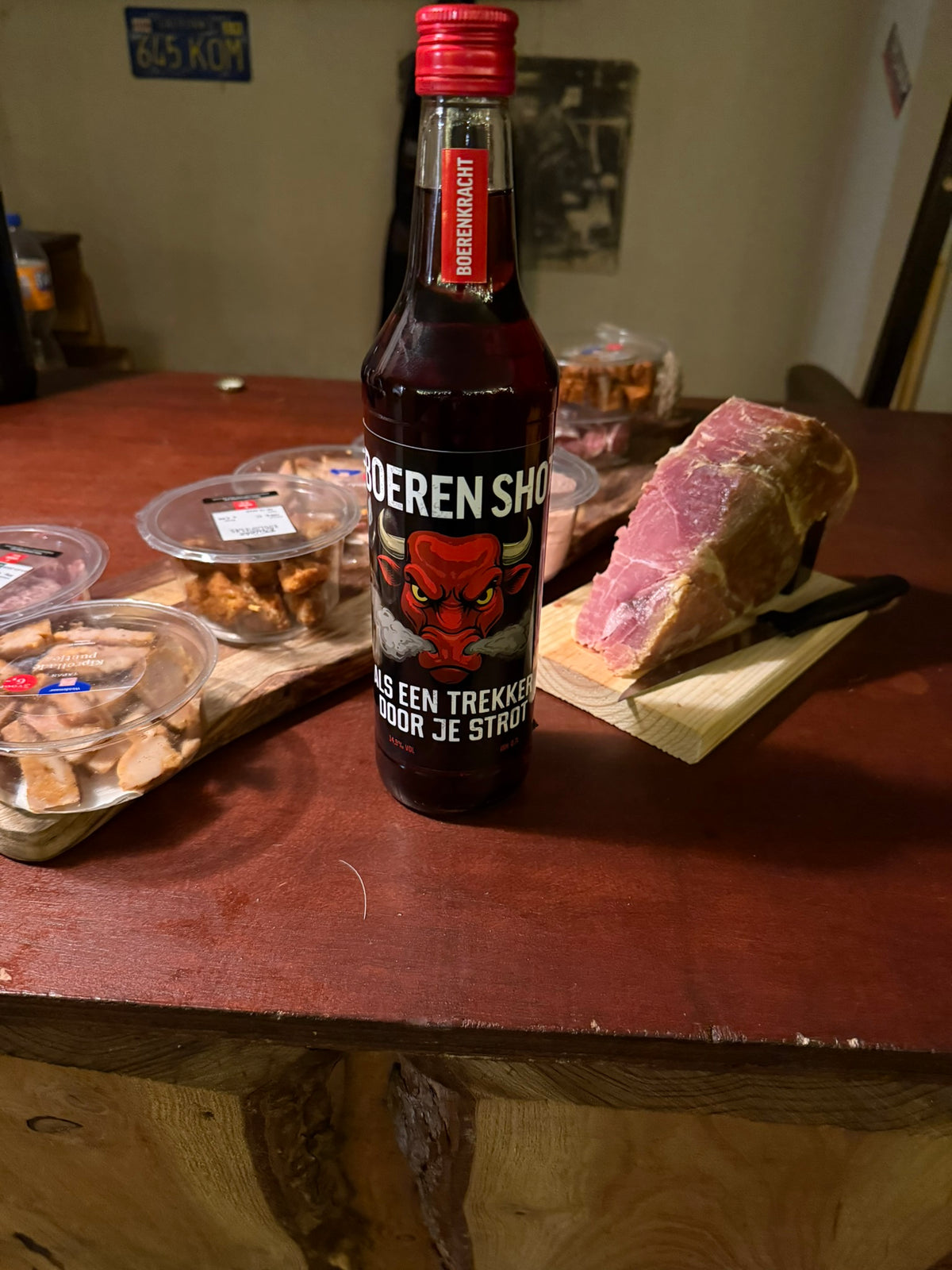 Heerlijk bij een borrelplank