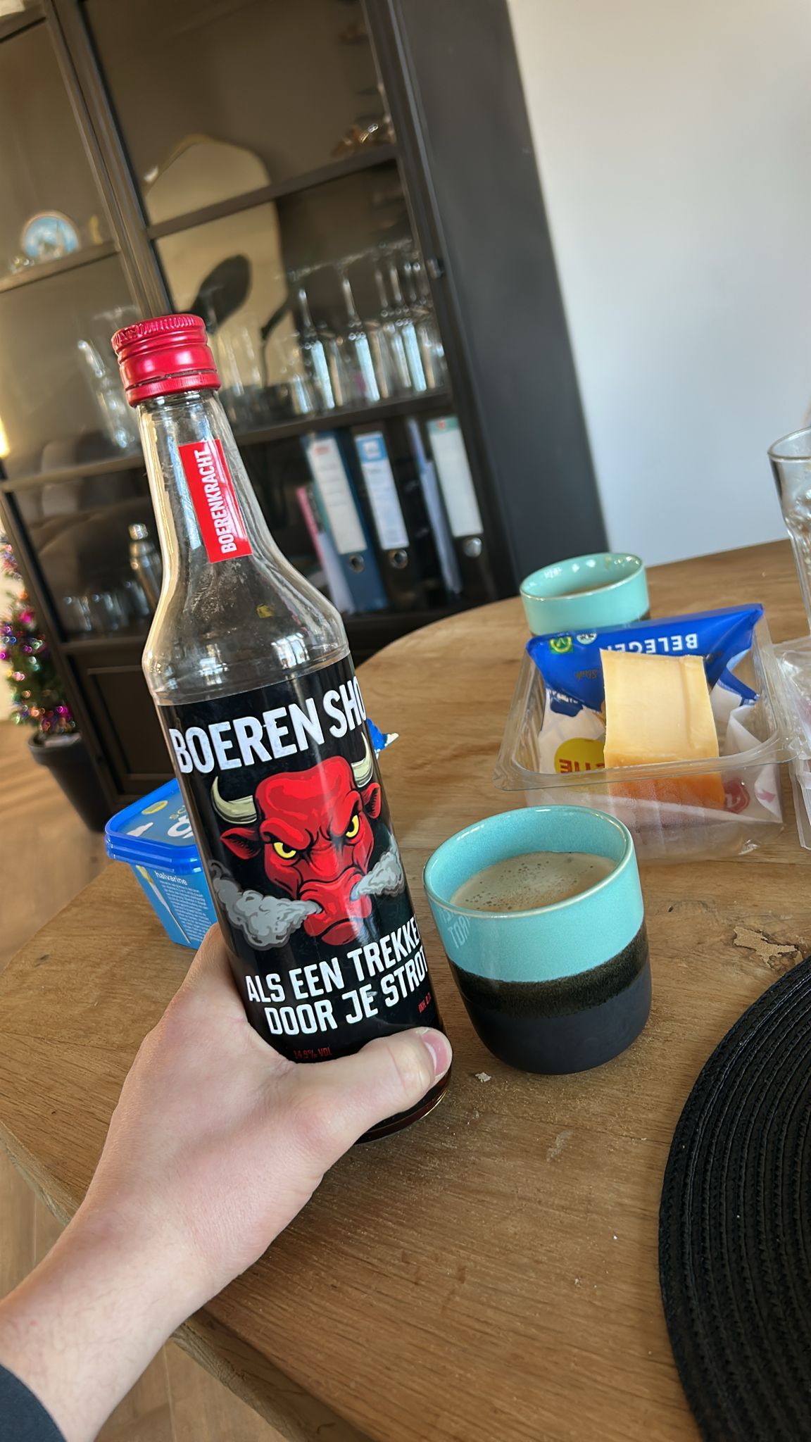 Heerlijk bij de koffie